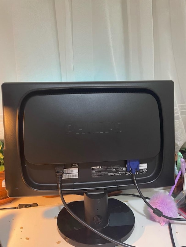Temiz Philips 190E2 19" Geniş Ekran Monitör (Güvenlik / 2. Ekran İçin - 4