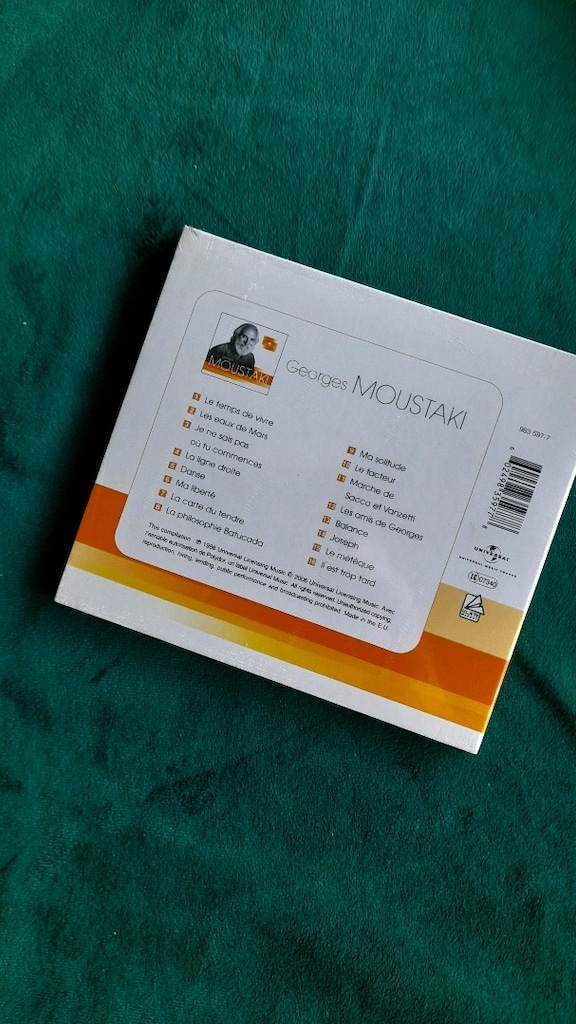 Moustaki müzik CD - 2