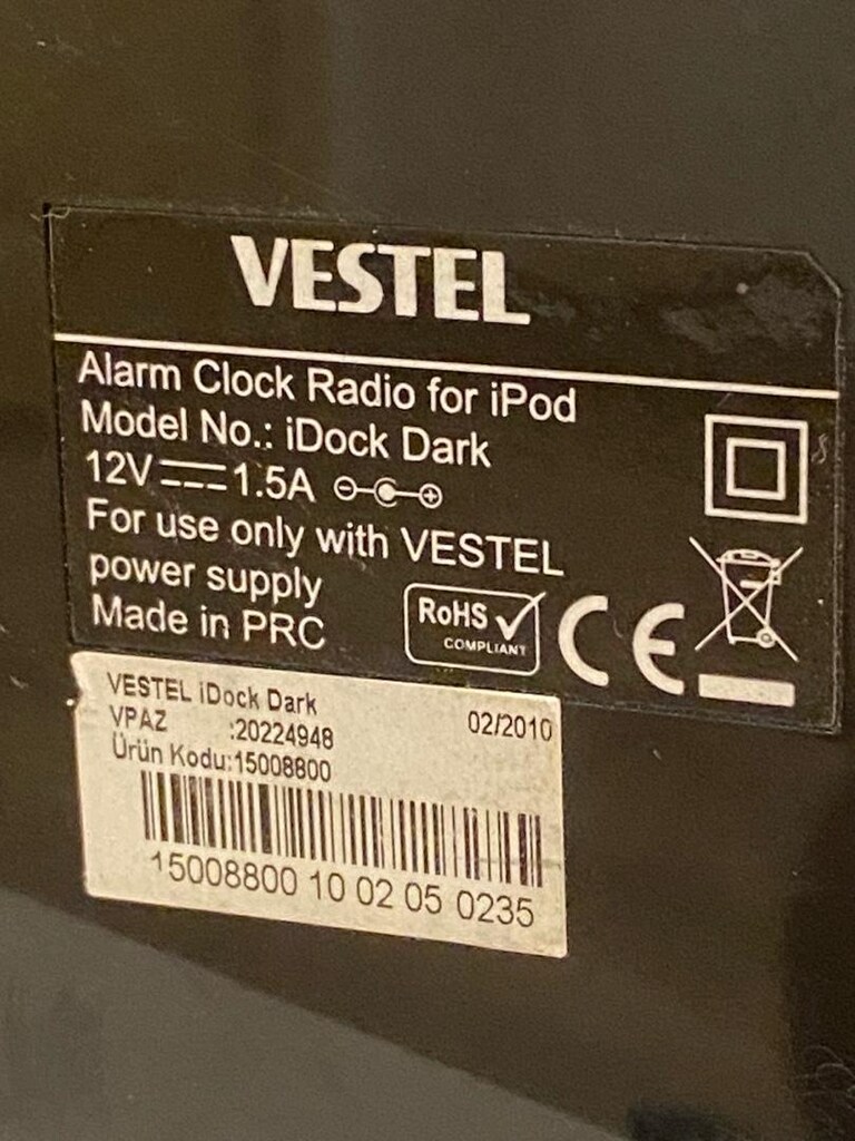 Vestel Hoparlörlü Müzik Çalar Alarmlı Radyo Saat (sesi güzel) - 5
