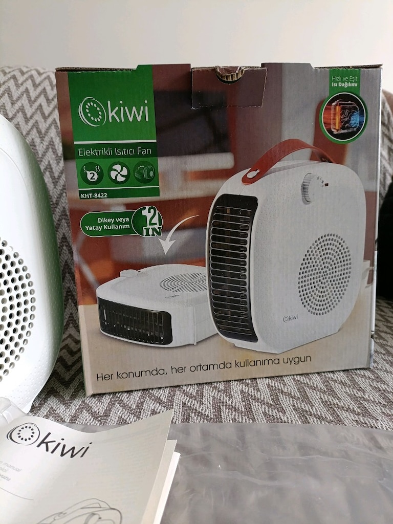 Kiwi ısıtıcı soğutucu fan - 3