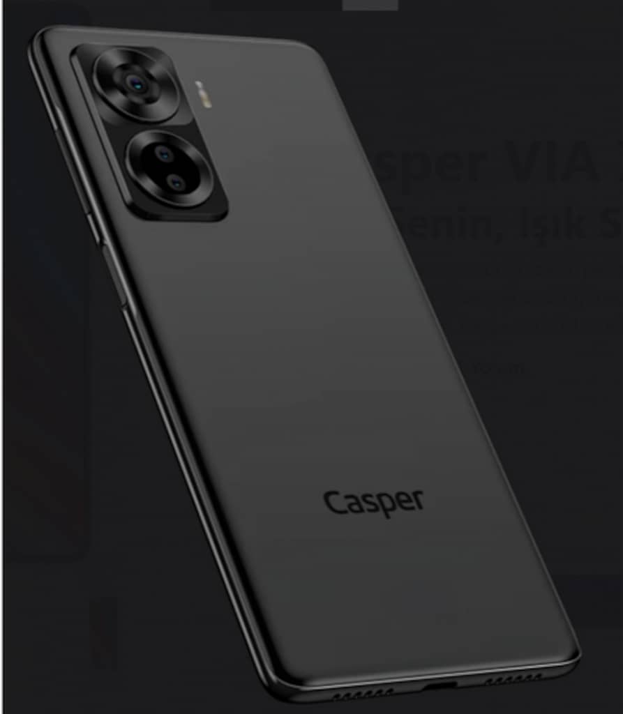 CASPER VIA X45 8 GB 256 GB Akıllı Telefon SİYAH - 3