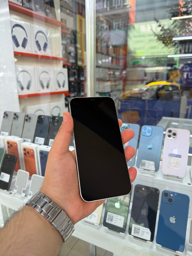 İPHONE 12 PRO MAX 128GB PİL%100 BEYAZ TR! - 3