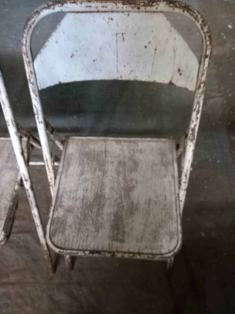 katlana bilir hobi bahçesi sandalyeleri, 9 adet mevcut. - 8