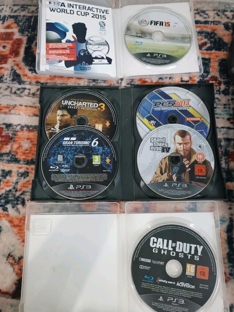 PS3 SUPER SLİM 500GB CD+KIRDIRILMIŞ OYUNLU - 3