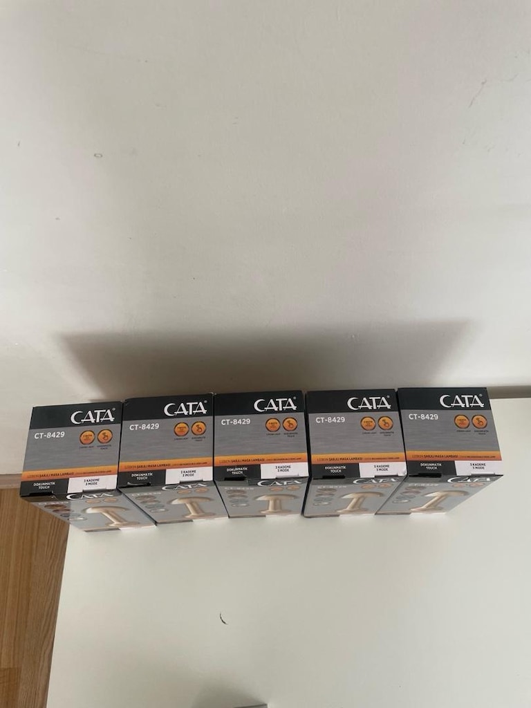 Cata 5 Adet CT-8429 Gold Masa Lambası - 2