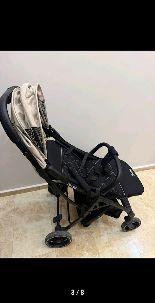 Yoyko Max Kabin Boy Tek Elle Otomatik Katlanan Pratik Bebek Arabası - 3