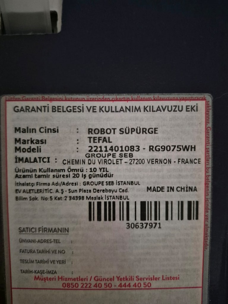 Tefal AL Animal ince robot süpürge. - 5
