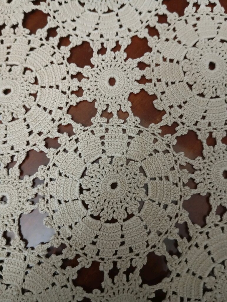 el yapımı çeyizlik masa örtüsü - 3