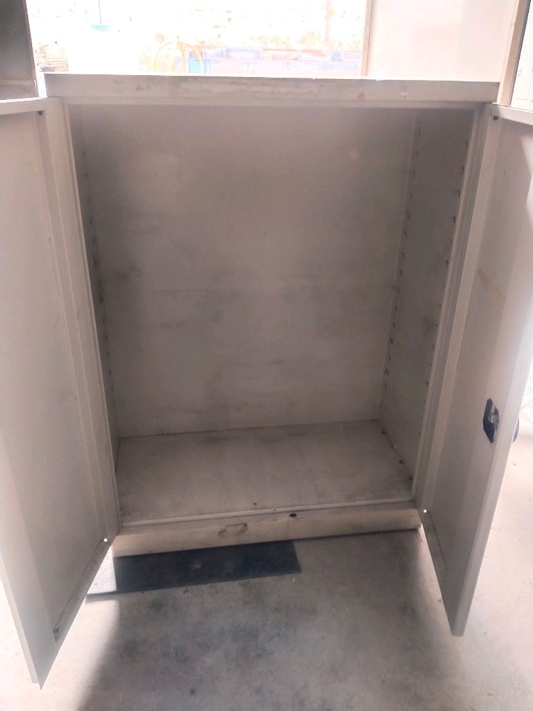 Çok Amaçlı Demir Dolap, Metal Depolama Dolabı (Açıklamayı Okuyun) - 5