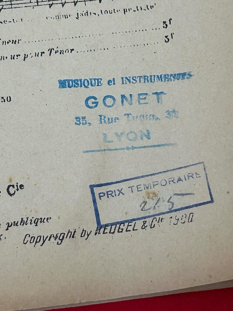 Gustave Charpentier Notaları - 3