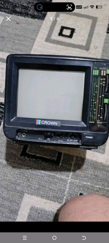 crown mini tv retro 1995 yılın dan - 3