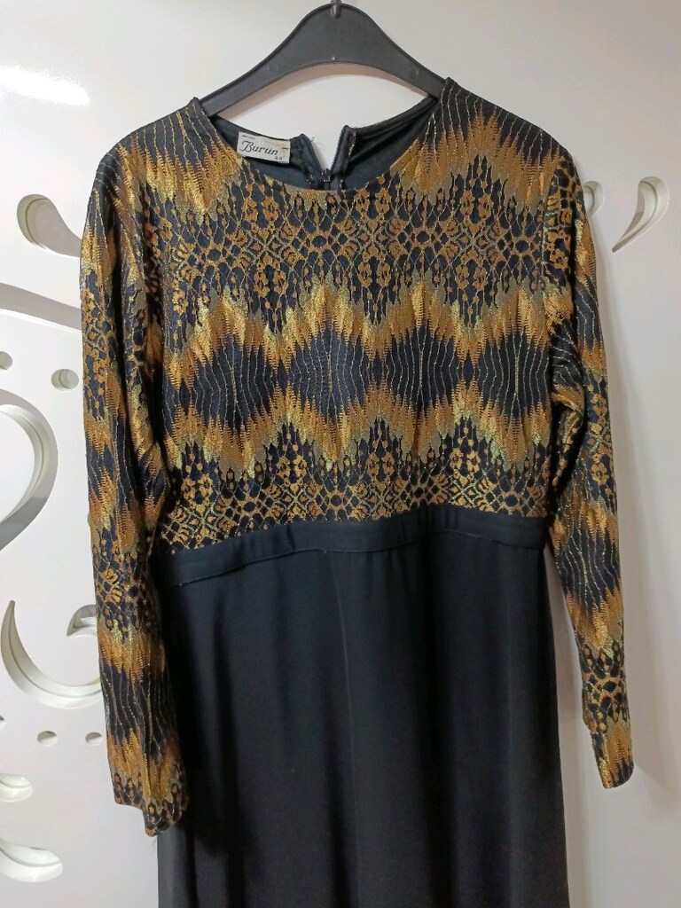 Siyah Abiye elbise - 4