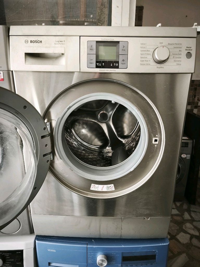 BOSCH 9 KG A+++ İNOX ÇAMAŞIR MAKİNESİ - 3