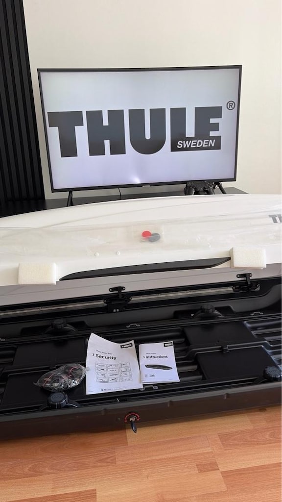 SIFIR THULE MOTION 800 XL BEYAZ PORT BAGAJ 460LT SUV SEDAN SW HB OTO - 8