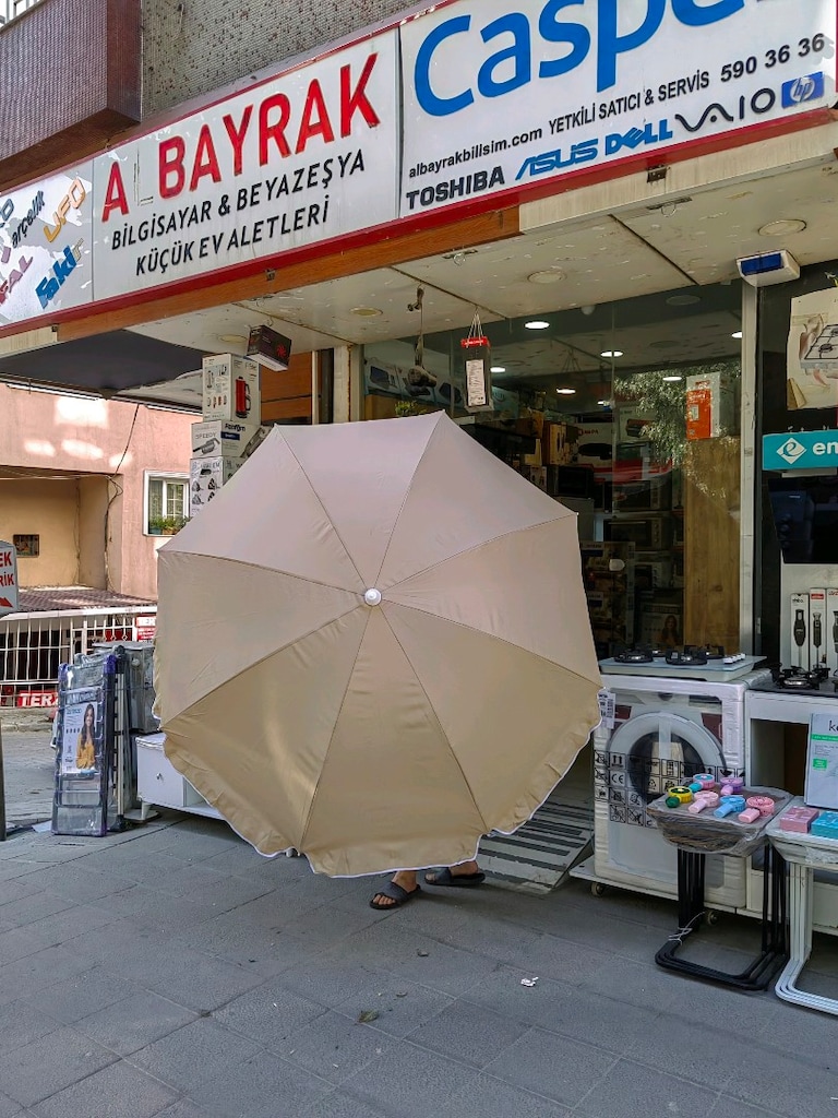 200cm plaj şemsiyesi SIFIR MAGAZADAN A KALİTE YERLİ ÜRETİM kamp karava - 2