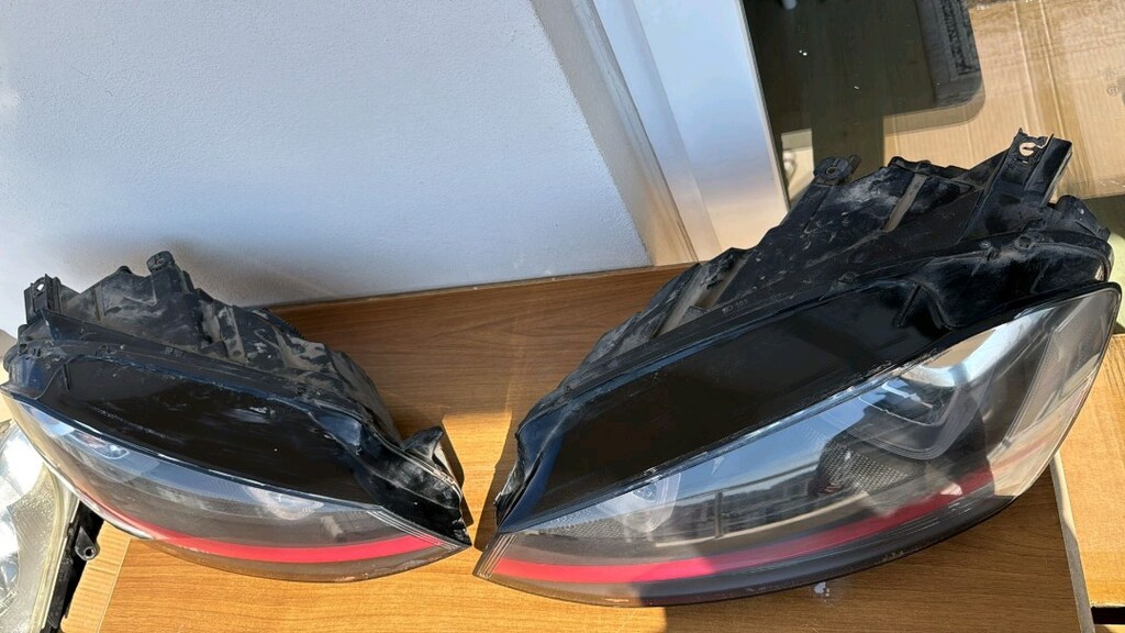 GOLF 7 U LED GTI SAĞ SOL FAR TAKIMI ÇIKMA HATASIZ KARGO OLUR - 5