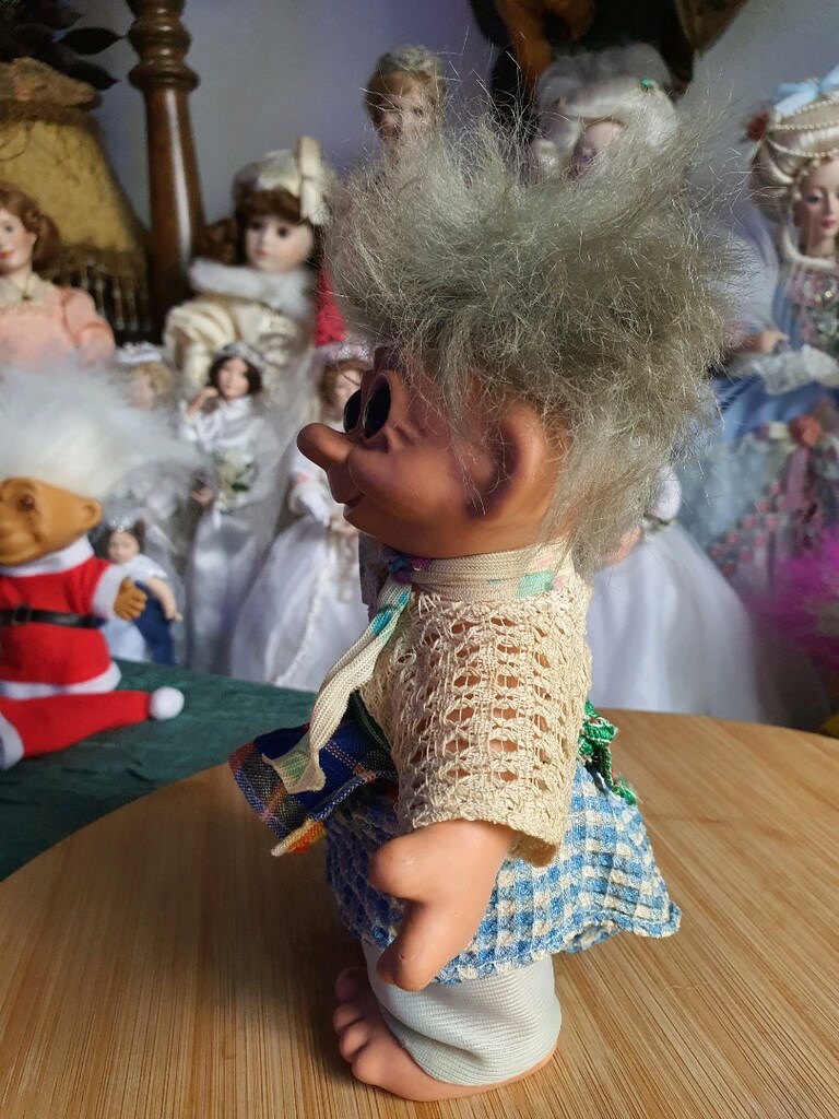 troll oyuncak bebek vintage - 5