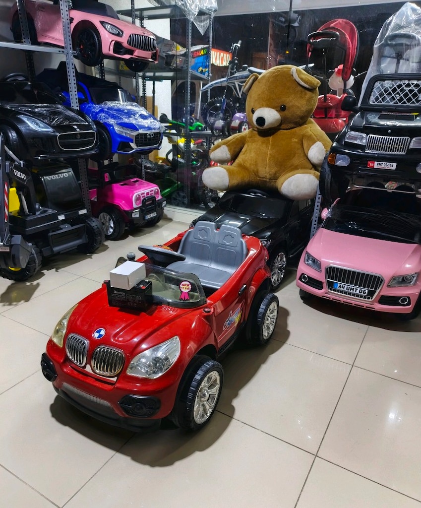(AnkaCar çocuk oto galeri)12+12 2 motor AKÜLÜ ARABA (KUMANDASIZ) - 6