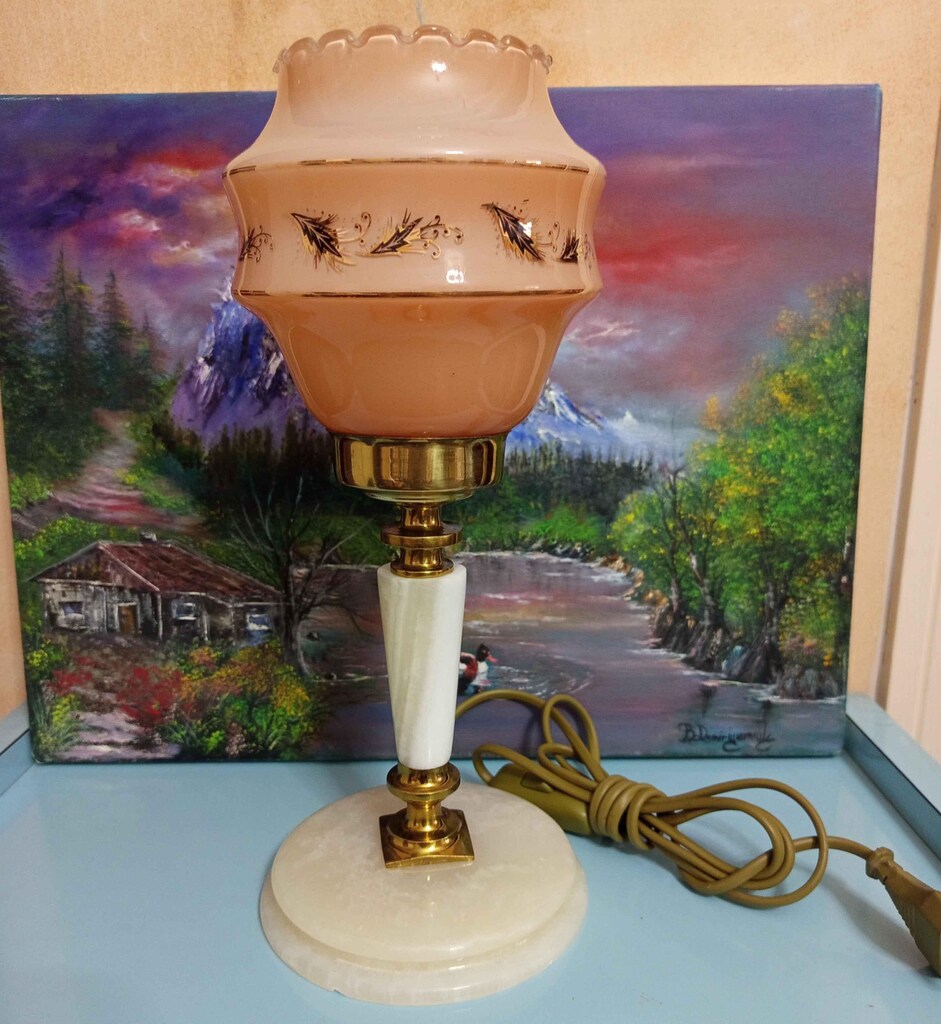 Antika Masa Lambası - 8