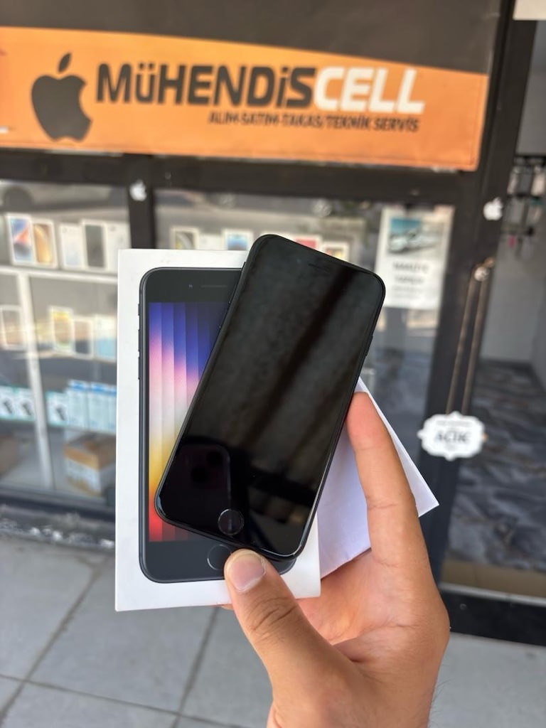 MÜHENDİSCELL’DEN İPHONE SE 3. NESİL PİL %100 KUTU FATURA - 2