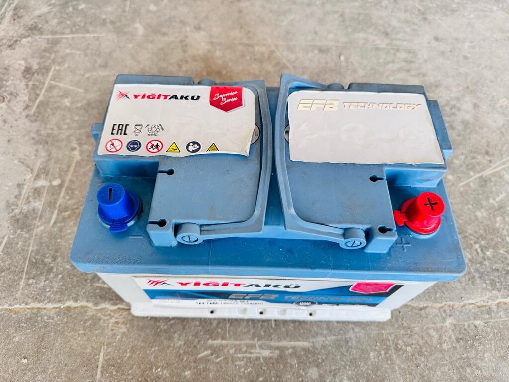 12v 72 AMPER ÇIKMA EFB (start stop) YİĞİT AKÜ.!! 2025 üretim.!! - 5
