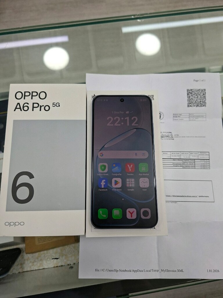 oppo A6 pro 5g 6 aylık - 2