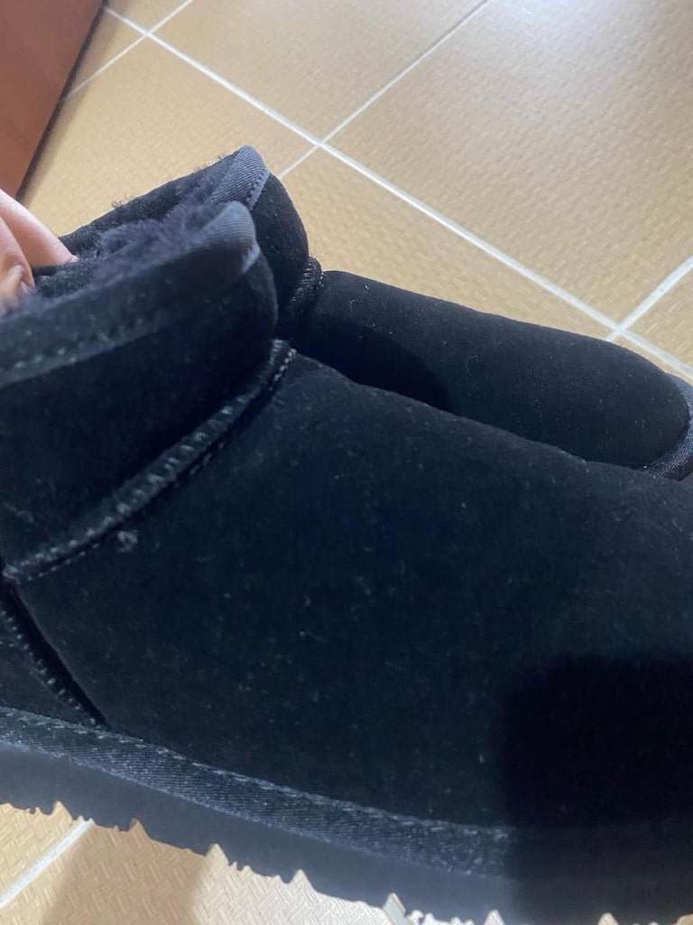 Ugg Sıfır Yünlü Siyah Bot - 5