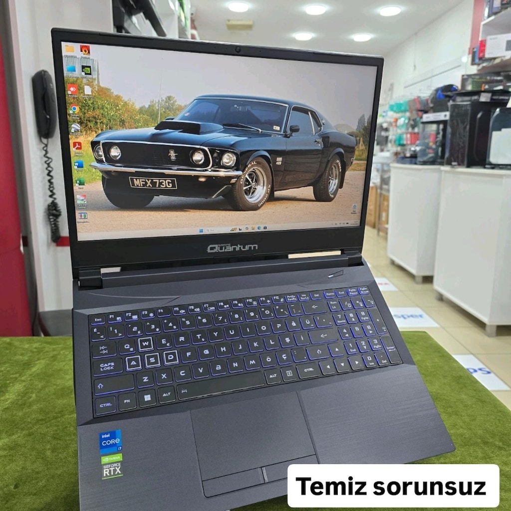 QUANTUM CWE15IAR GAMING LAPTOP İŞLEMCİ: Intel Core i7-11800H 11. - 2