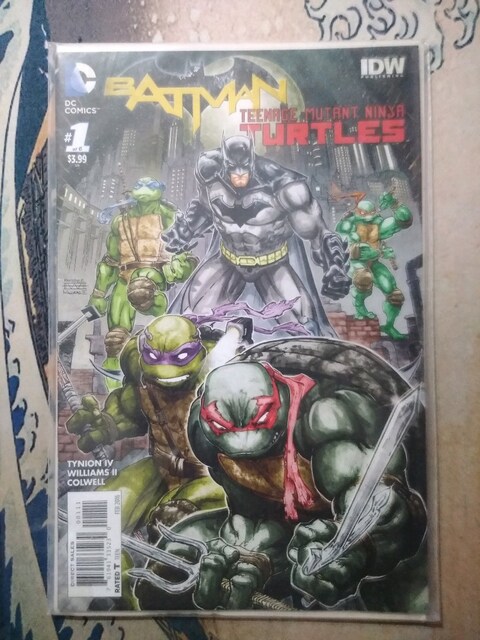 Batman-Teenage Mutant Ninja Turtles 1. Sayı Orjinal Dil