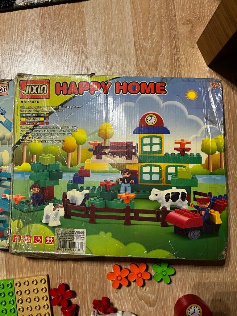 Happy Home lego çiftlik Yapı Blokları Seti - 9