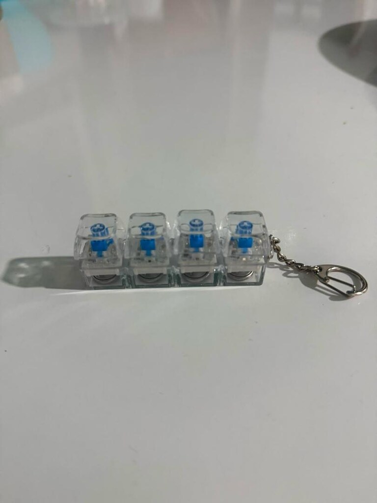 şeffaf stres atıcı klavye - 4