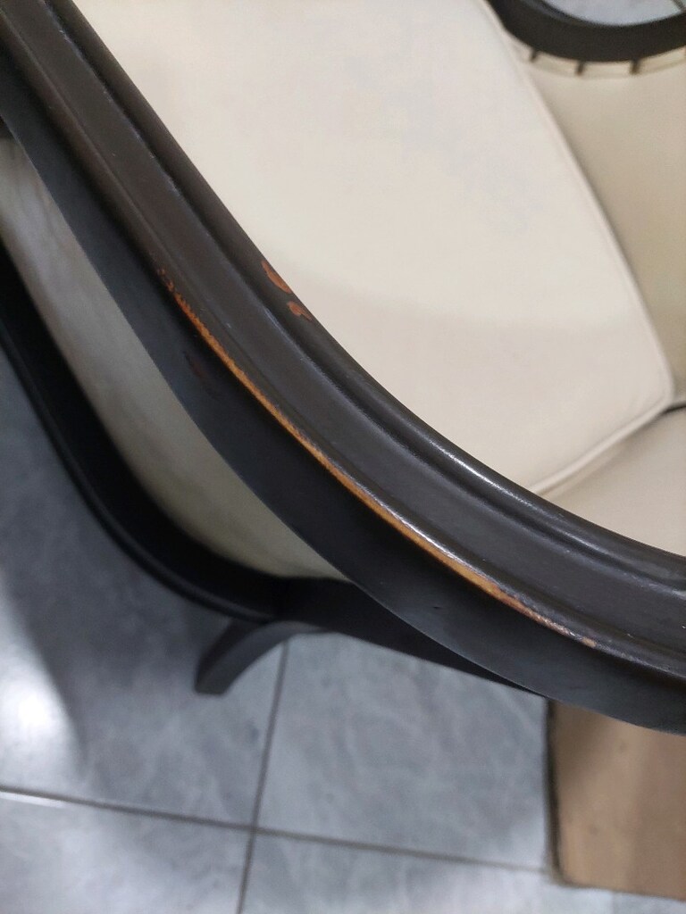 Tekli berjer. Deri kaplama. Ölçüleri resimde var. - 10