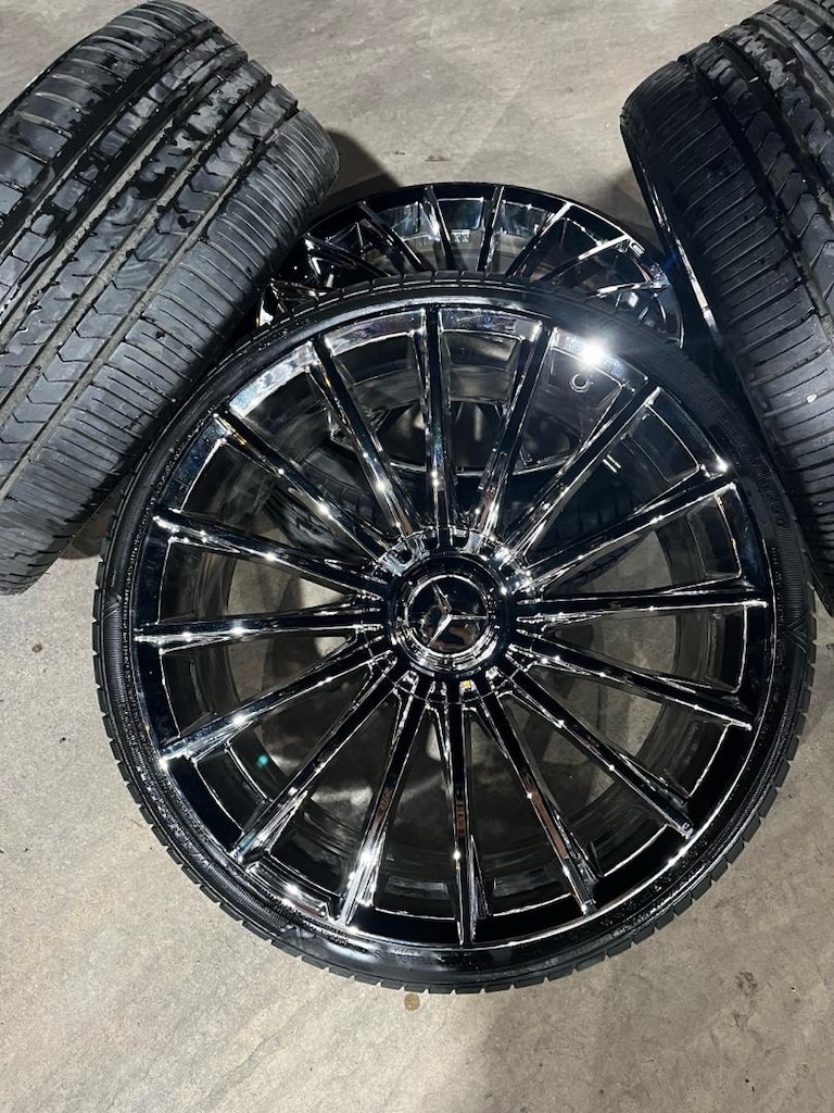 20 İNÇ CHROME MERCEDES JANT LASTİK TAKIMI - 5