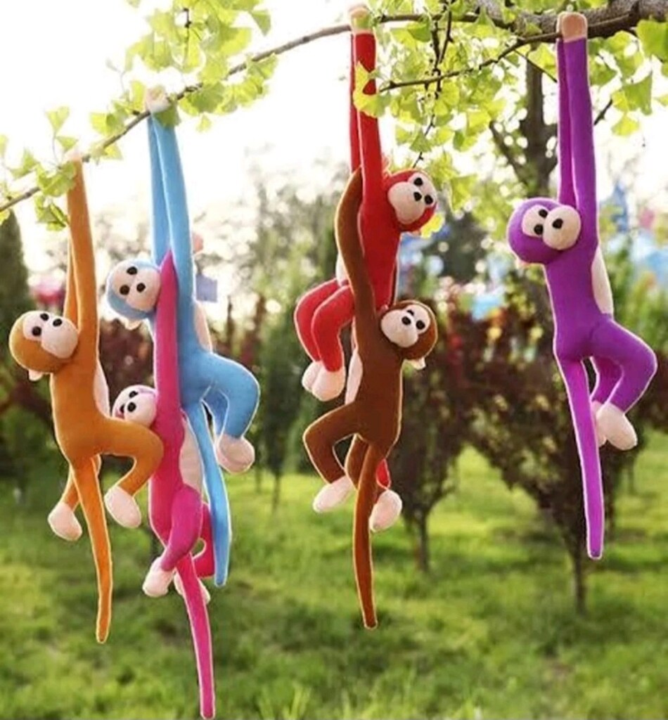 Peluş Sarılan Maymun Oyuncak - 2