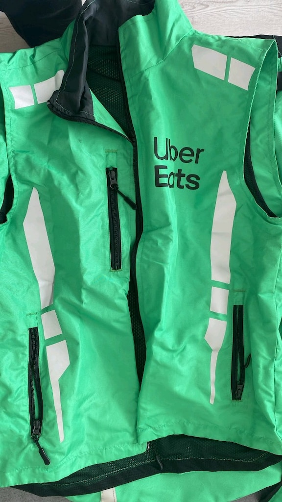uber eats çanta punch mont yelek kurye çanta - 4