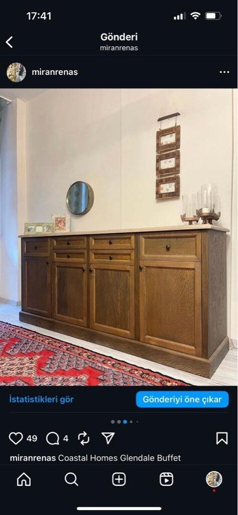 Coastal Homes Glendale Buffet Konsol - 3