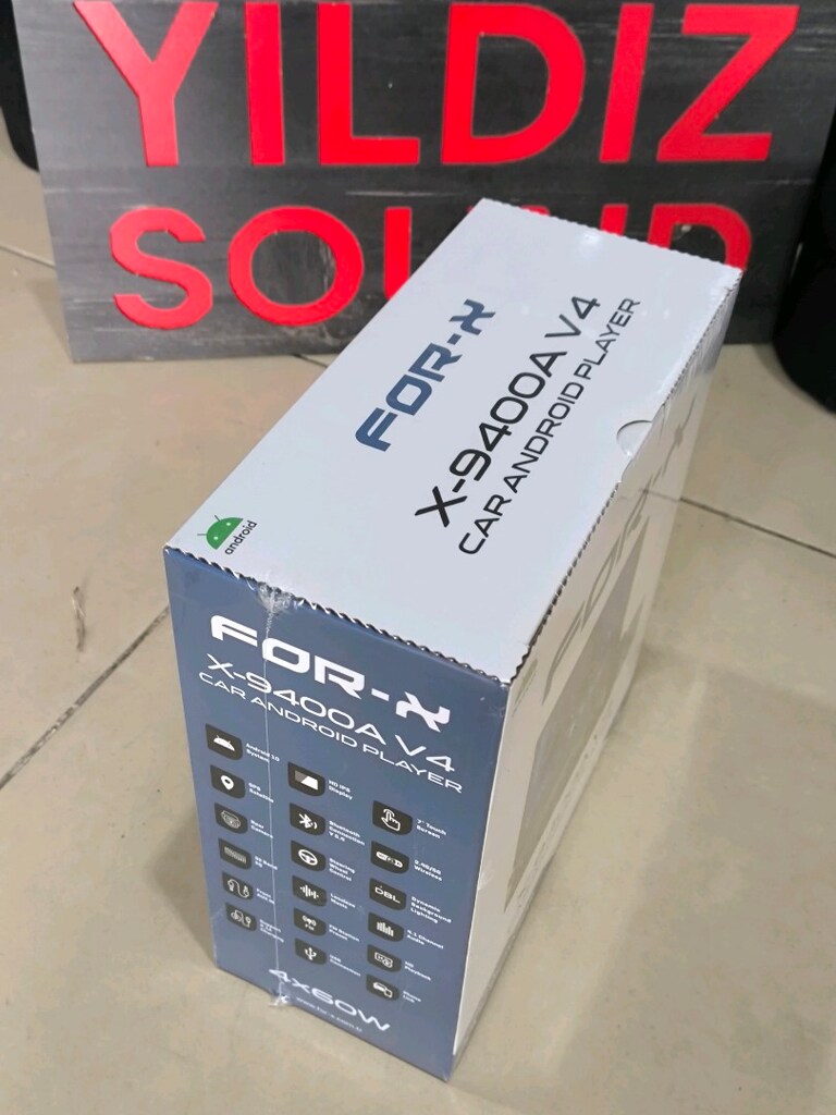 For-x 9400A v4 Android İndash Oto Teyp SİFİR - 4