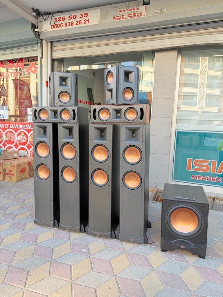 kule tipi klipsch sinema sistemi
