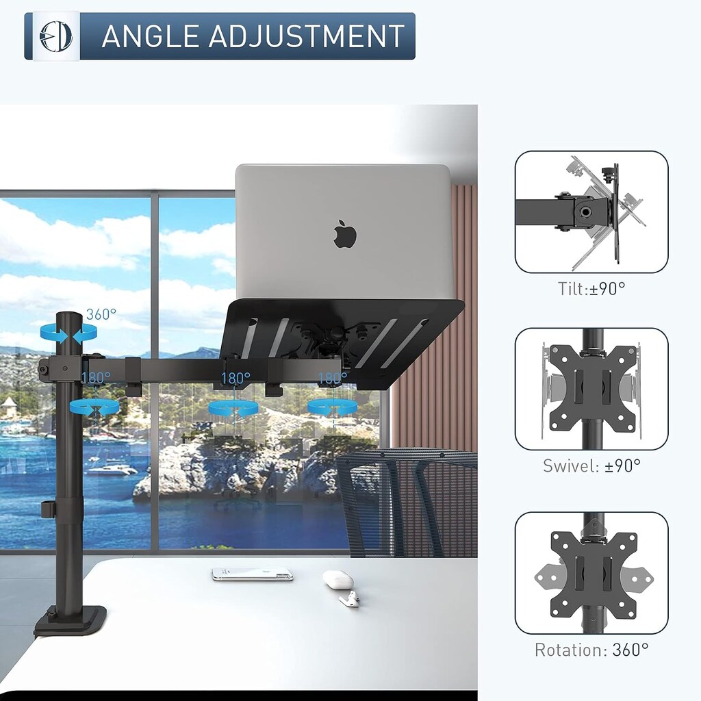 Dizüstü Bilgisayar ve Monitör Standı - 4