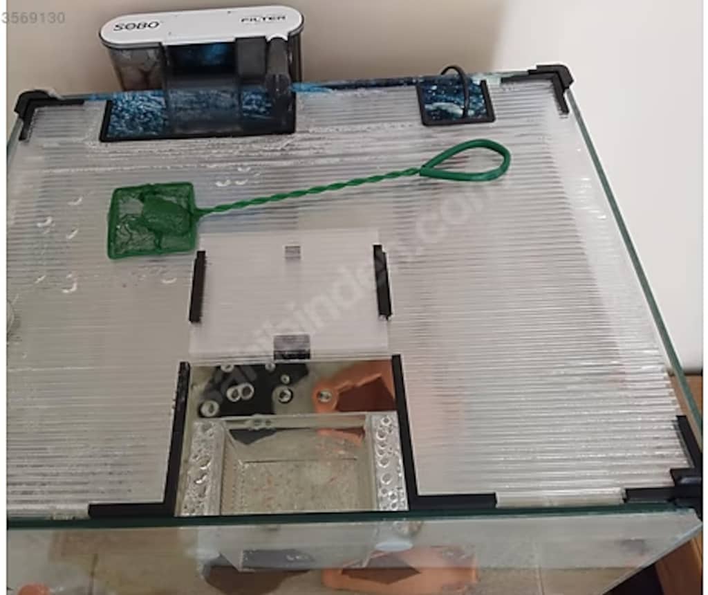 50x40x40 Ultra Clear akvaryum Özel yapım. - 2