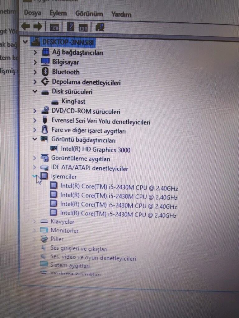 Samsung Laptop i5 işlemci temiz dizüstü bilgisayar - 8