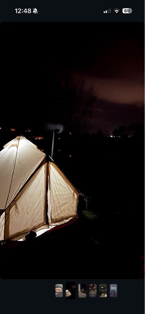 NURGAZ CAMPOUT 3x3 ÇADIR VE ŞÖMİNE SOBA - 3