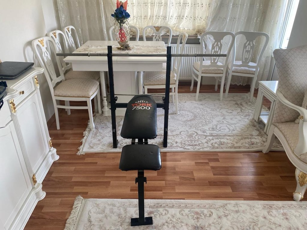 Bench press demir döküm ağırlık seti - 2