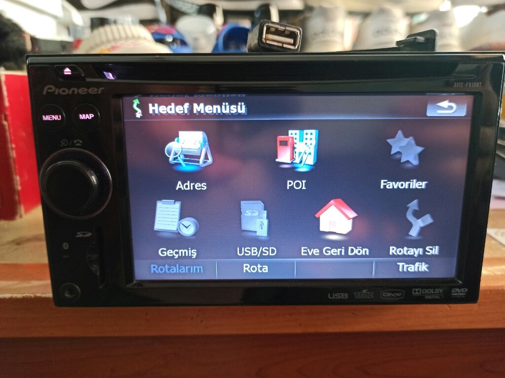 eski seri Pioneer USB AUX RADYO 3ANFİ CİKİSLİ OTO TEYP sorunsuz durumd - 4