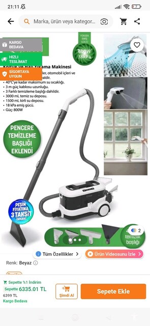 Kiwi halı koltuk cam yıkama