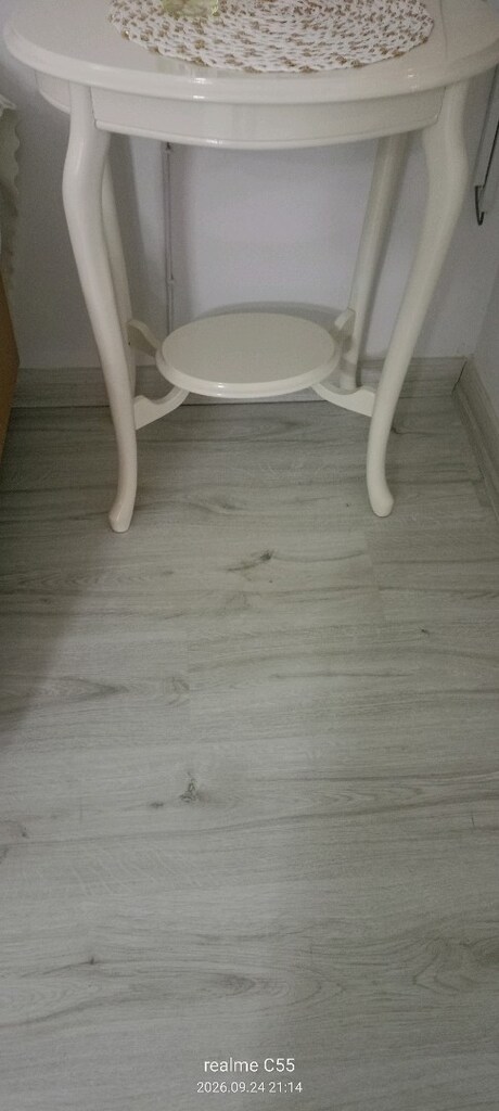 yan sehpa yeni 2 adet beyaza yakın renk - 2