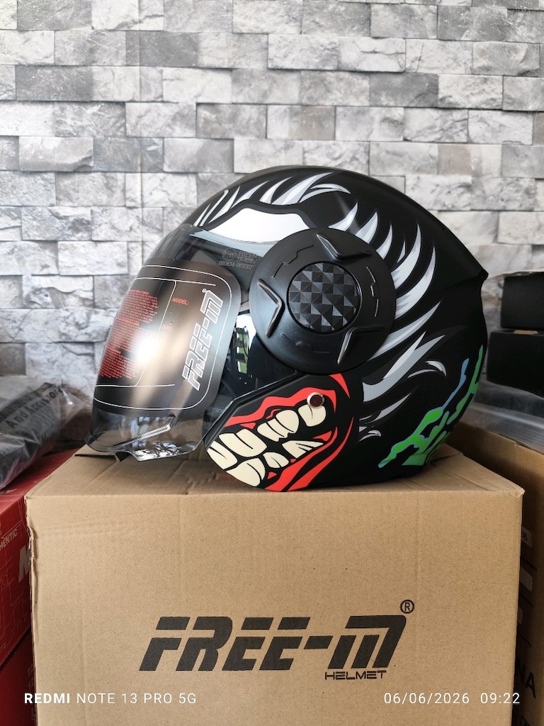 FREE-M 665 GÜNEŞ VİZÖRLÜ AÇIK KASK