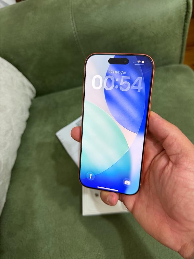 iphone 17pro max (16 ay garantili pil 100) - 10