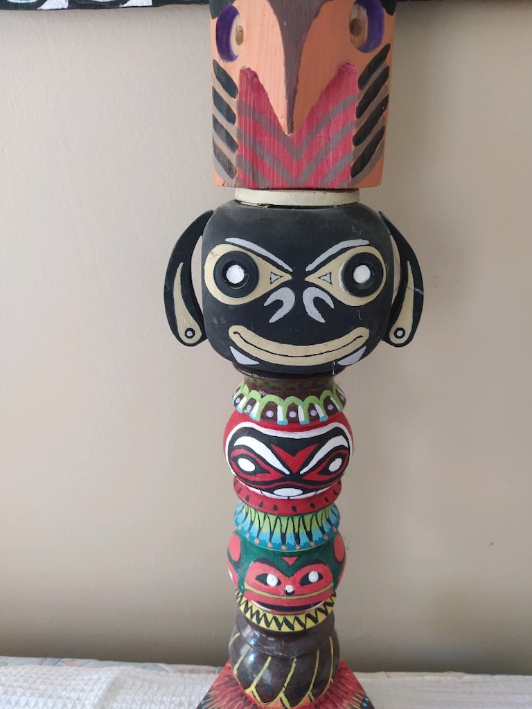 Ahşap Totem - 4