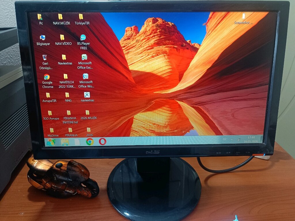 Asus VH192 Monitör VGA giriş hatasız - 11
